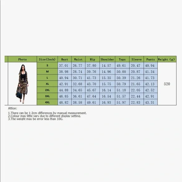 NewInBag 2pc Outfit Floral Long Sleeve Cardigan w/Leggings Size: L - Picture 8 of 8